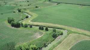 Murray County Buffers from Drone View